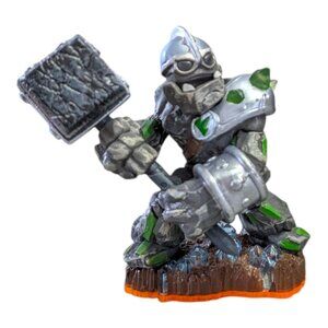 SKYLANDERS GIANTS Granite CRUSHER GREEN VARIANT 2012 RARE ACTIVISION